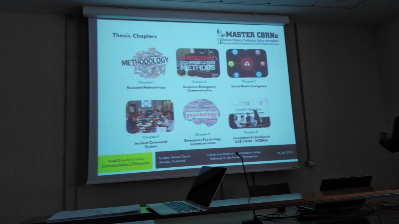Master course thesis